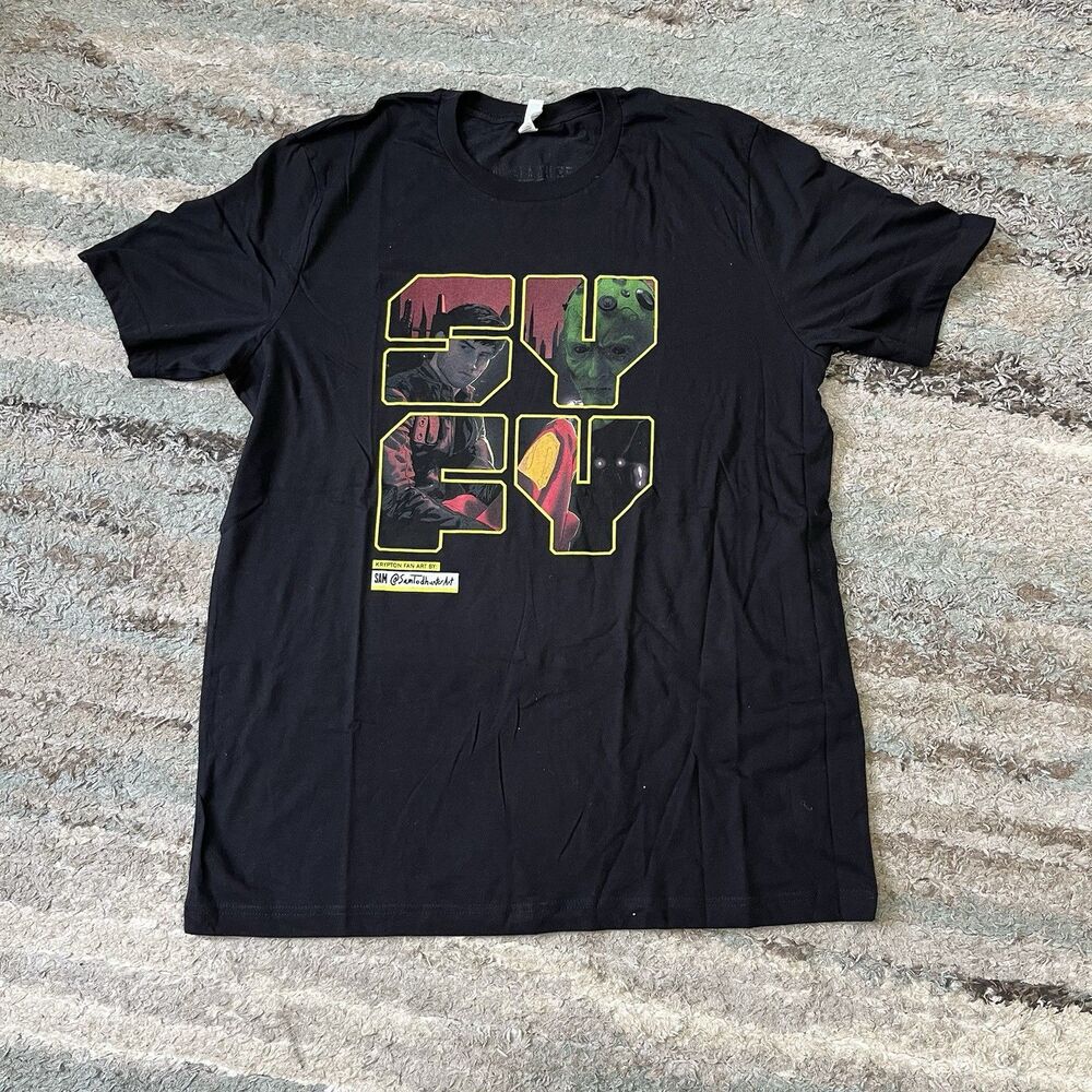 SYFY NIGHTFLYERS FAN ART BY SHRPTOOTH PROMO COMIC CON BLACK T-SHIRT SIZE  XL